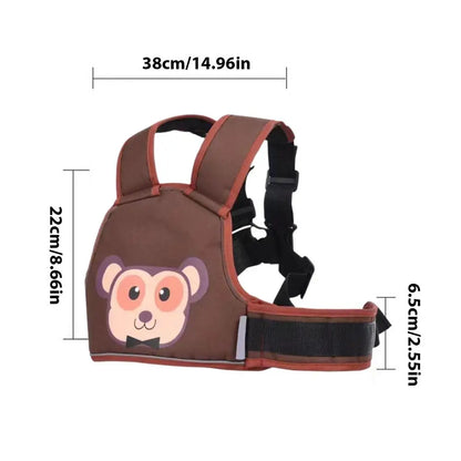 Kindersicherheitsgurt für Roller & Motorrad – Verstellbarer Sicherheitsrucksack