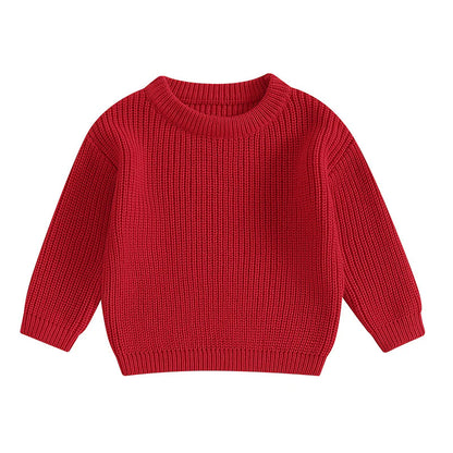 Weicher Gestrickter Kinderpullover – Bequem und Kuschelig für Jeden Tag