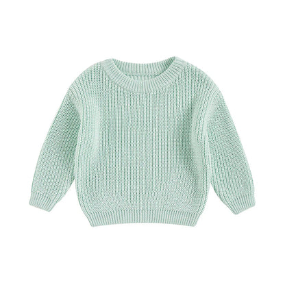 Weicher Gestrickter Kinderpullover – Bequem und Kuschelig für Jeden Tag