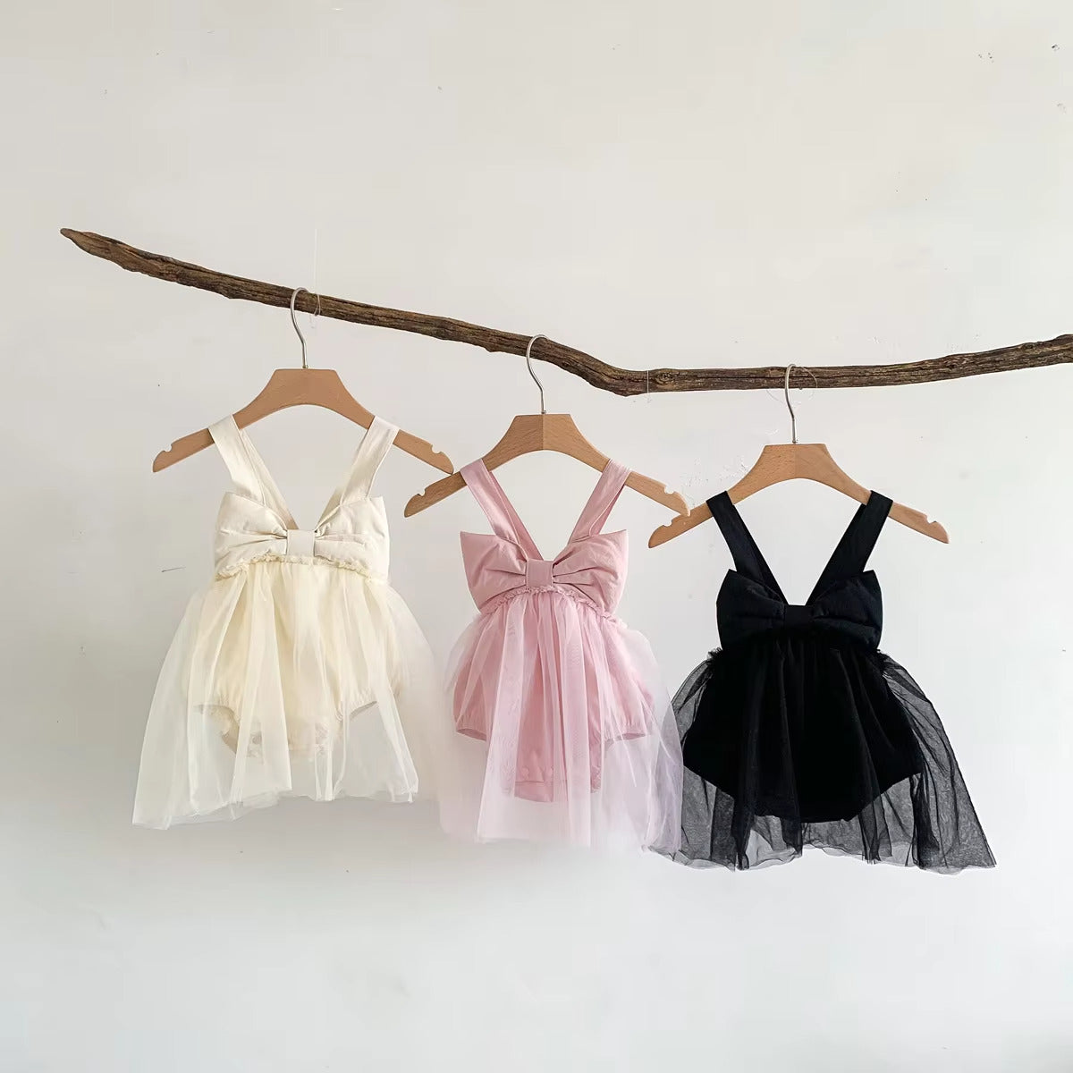 Süßes Baby-Kleid Mit Schleife – Tüllkleid Für Mädchen