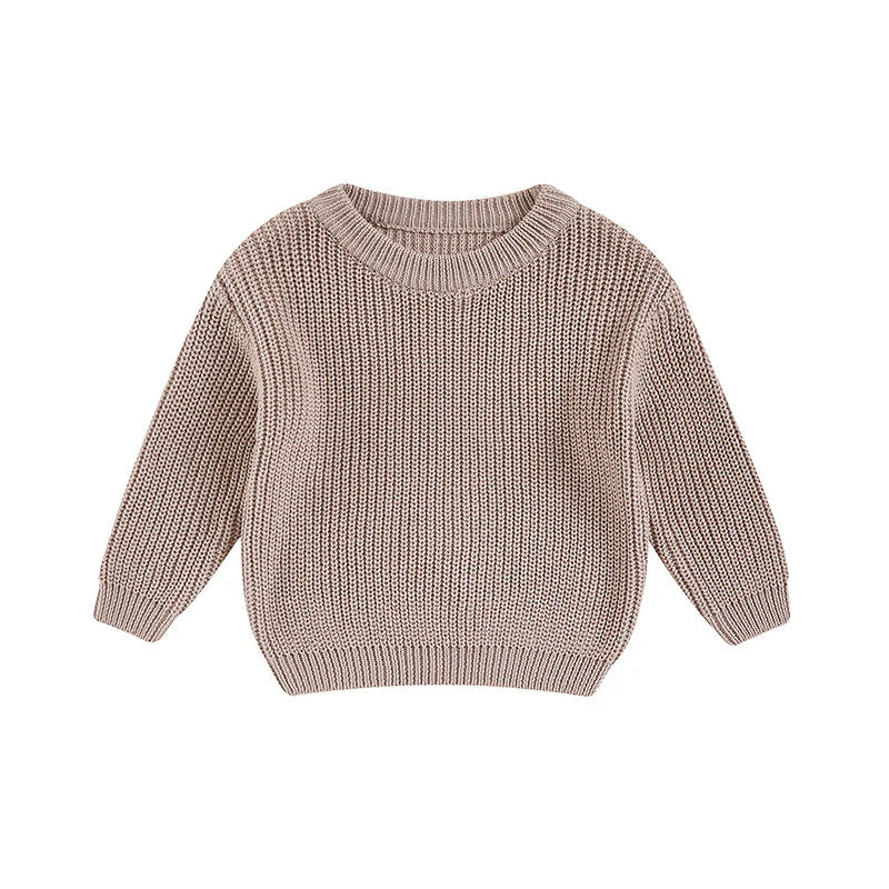 Weicher Gestrickter Kinderpullover – Bequem und Kuschelig für Jeden Tag