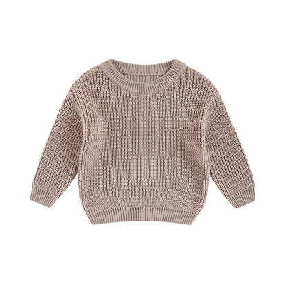 Weicher Gestrickter Kinderpullover – Bequem und Kuschelig für Jeden Tag