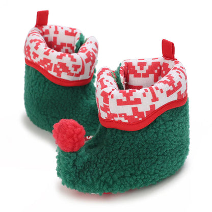 Weihnachtshausschuhe für Kinder - Süße Rentier & Santa Designs