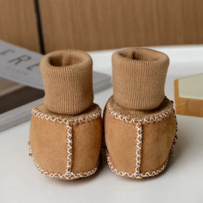 Warme Baby Schuhe mit Fellfutter