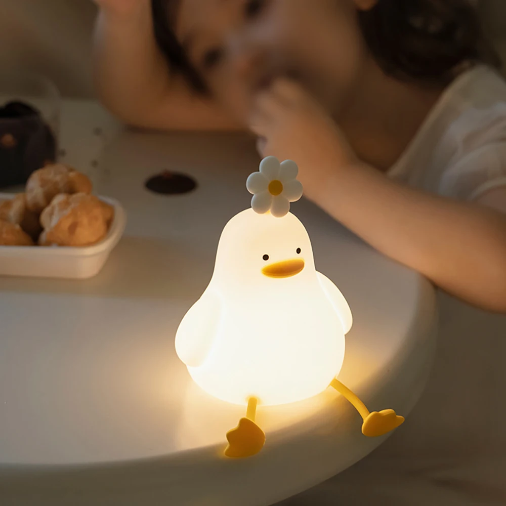 Niedliches Enten-Lampen Nachtlicht