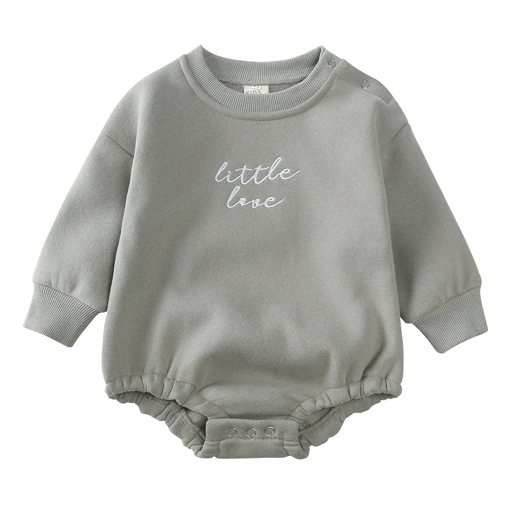 Bequem & Warm – Pullover-Strampler für Babys