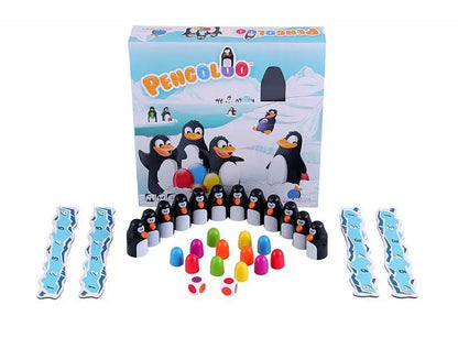 Pinguin Memo-Spaß – Lustiges Familien-Brettspiel