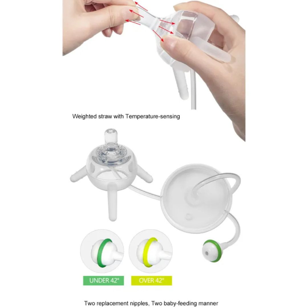 Silicone Baby-Flaschentrainer – Lernflasche für Babys