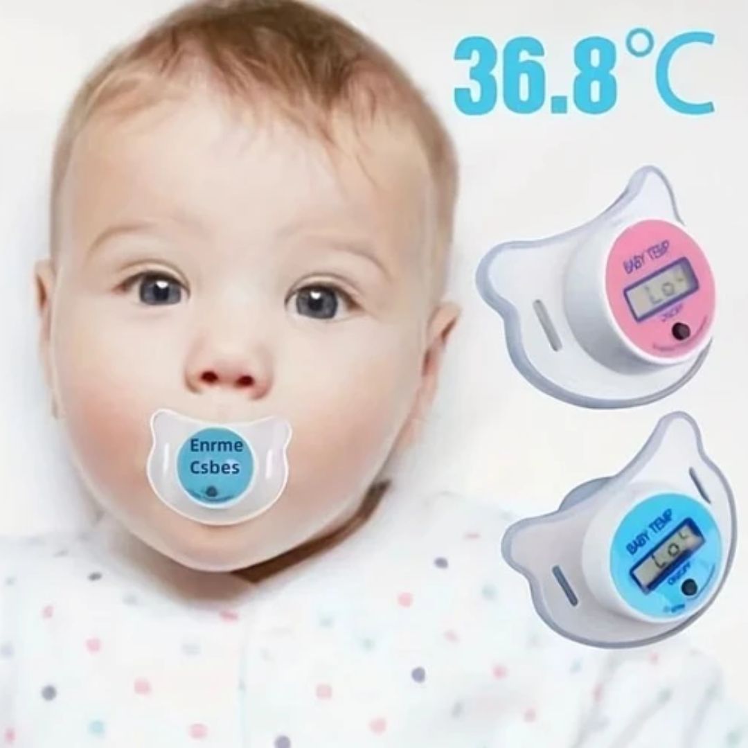 Digitales Baby-Thermometer als Schnuller