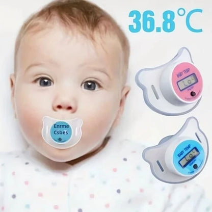 Digitales Baby-Thermometer als Schnuller