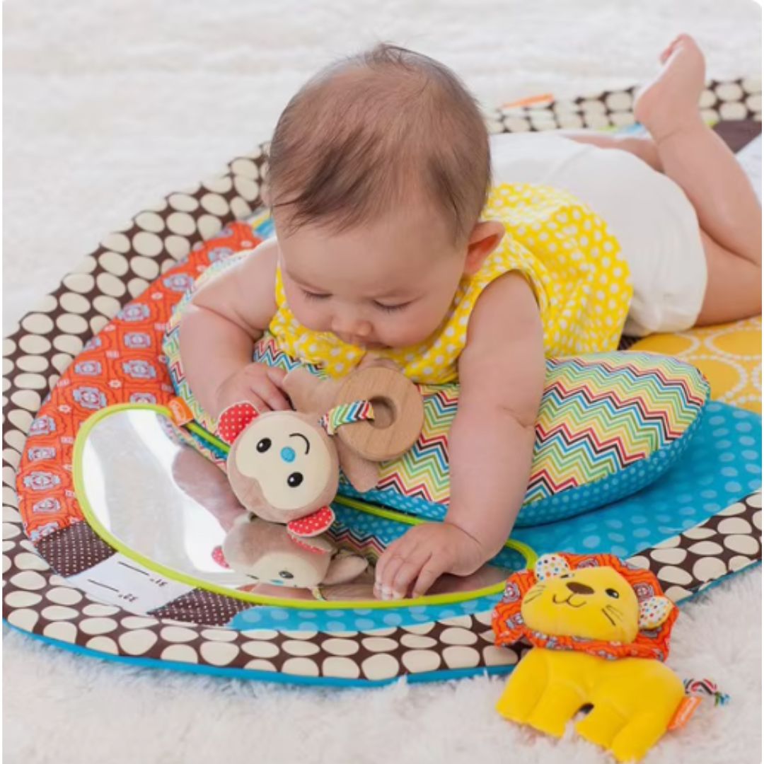 Baby Spielmatte mit Spiegel für Bauchzeit