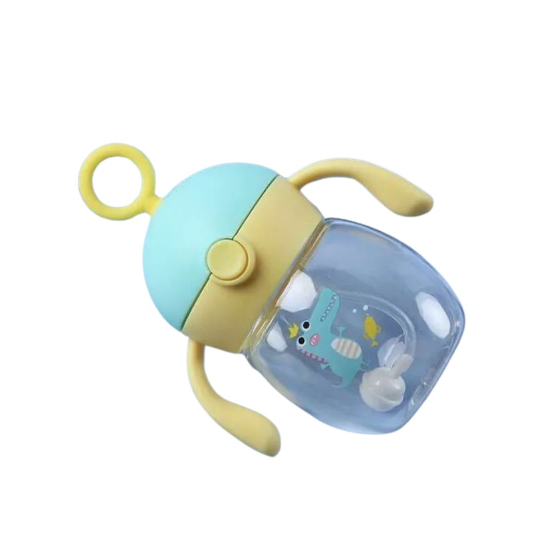 Baby Trinkflasche mit Griff – BPA-frei & Auslaufsicher mit Tiermotiv