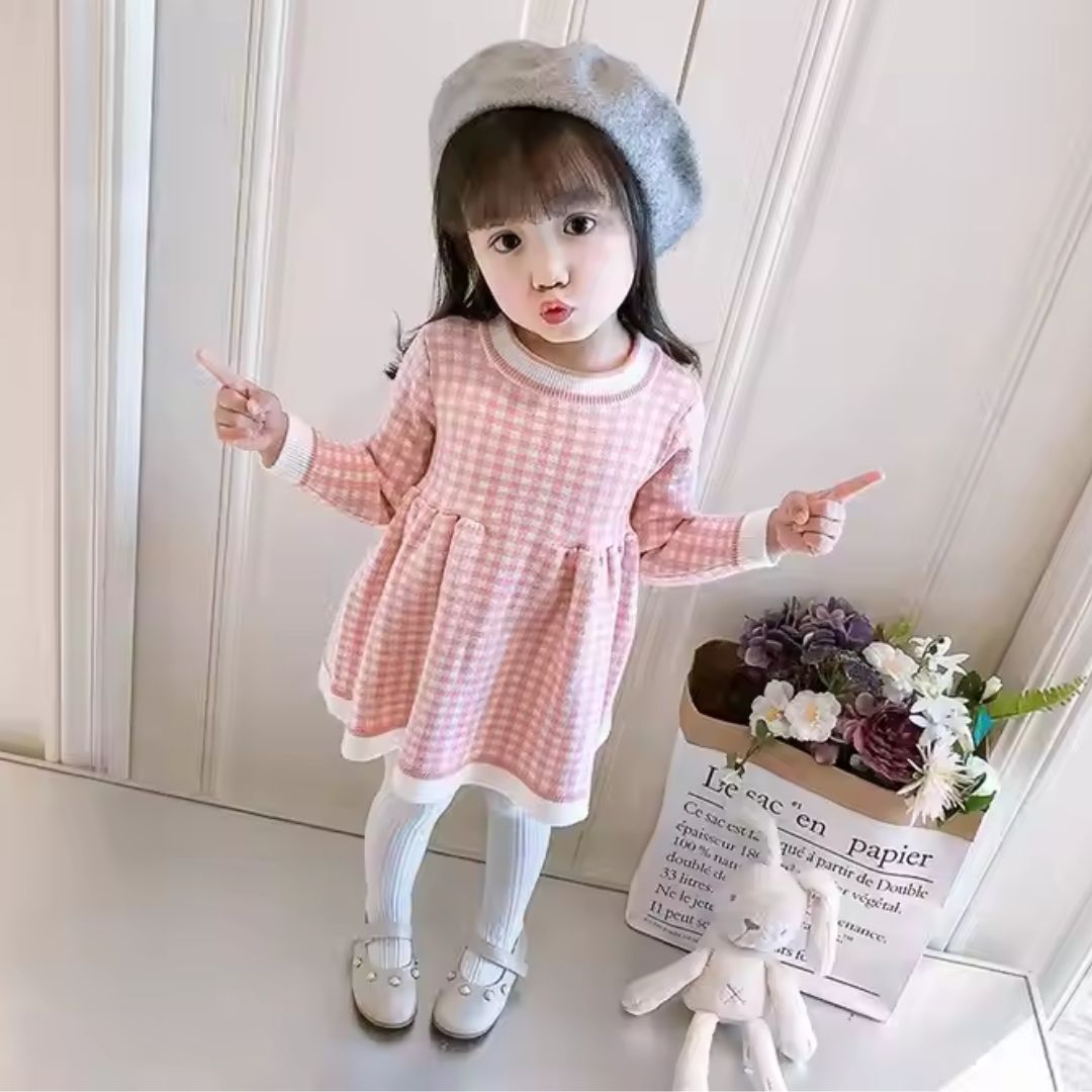 Schön Warm - Fleece-Kleid für Kinder