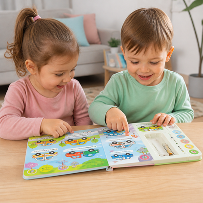 Interaktives Englisch-Soundbuch für Kinder – Antippen, Anhören & Spielerisch Lernen