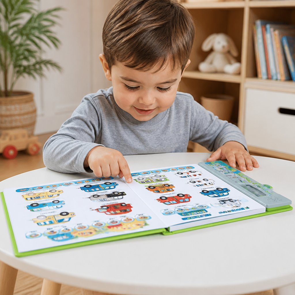 Interaktives Englisch-Soundbuch für Kinder – Antippen, Anhören & Spielerisch Lernen