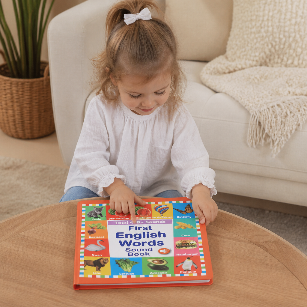 Interaktives Englisch-Soundbuch für Kinder – Antippen, Anhören & Spielerisch Lernen