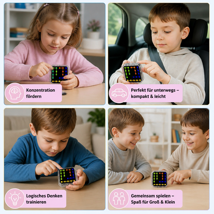 Smartes LED-Logik-Puzzlespiel – Über 800 knifflige Gehirntraining-Level
