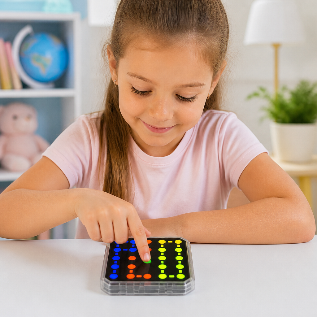Smartes LED-Logik-Puzzlespiel – Über 800 knifflige Gehirntraining-Level