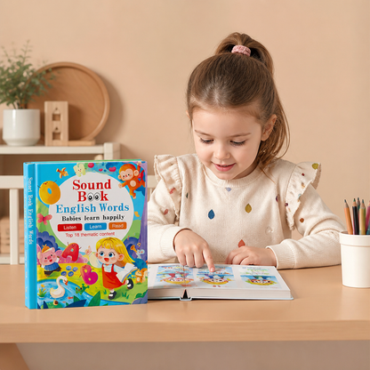 Interaktives Englisch-Soundbuch für Kinder – Antippen, Anhören & Spielerisch Lernen