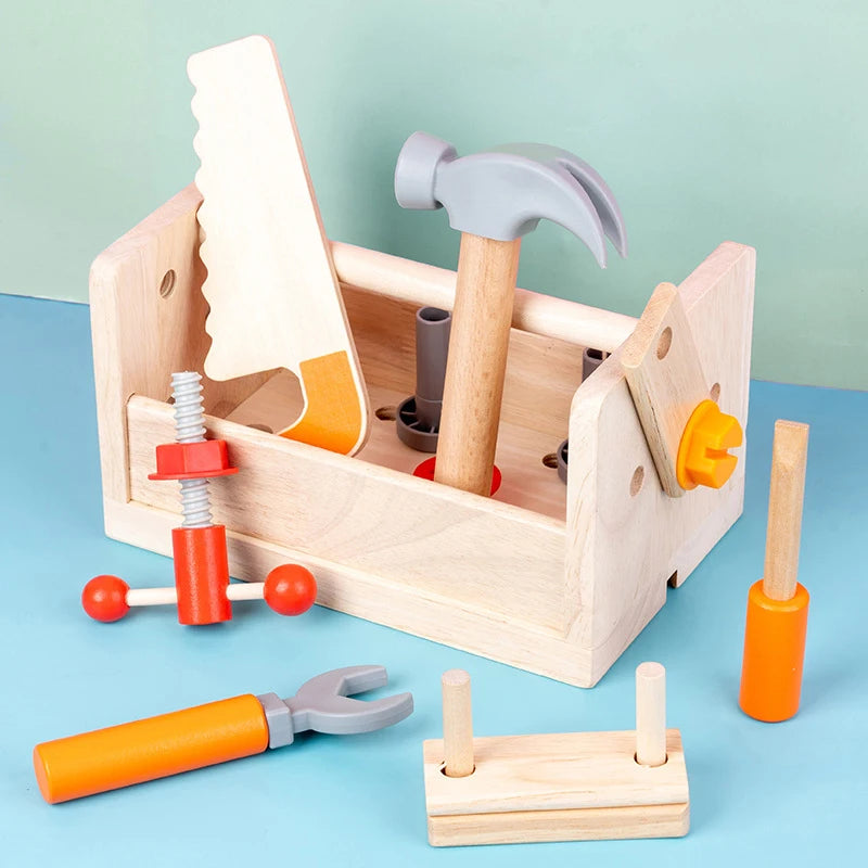 Für kleine Baumeister - Tischler-Werkzeugset