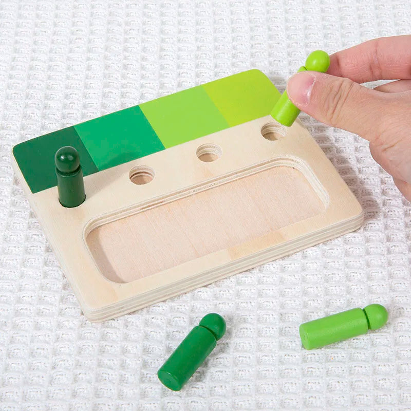 Farbenfrohe Montessori-Tafel – Lernspaß
