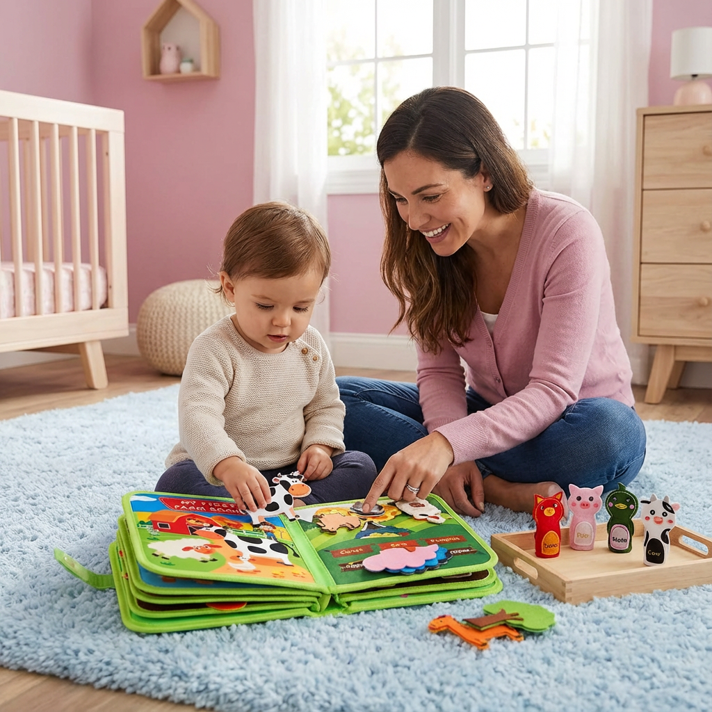 Pädagogisches Montessori Farm Geschichten Buch
