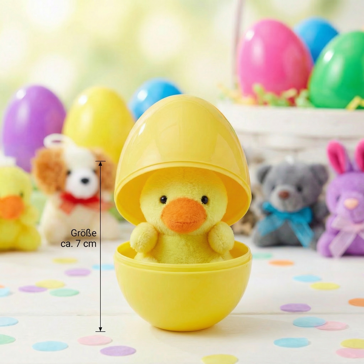 Ostereier-Überraschungsset mit Plüschtieren – Gefüllte Eier für Kinder