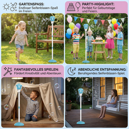Seifenblasen Laterne für Kinder – Automatische Bubble Lampe