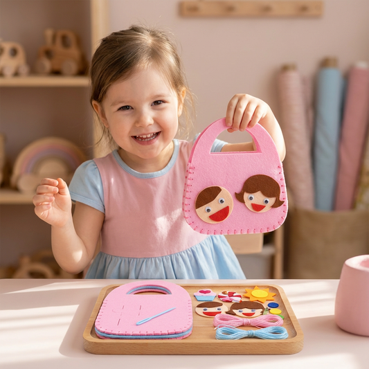 Sichere Filz Täschen Set Zum Selber Nähen