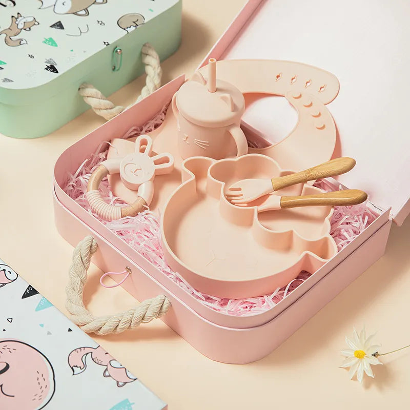 Babygeschirr Silikon-Set