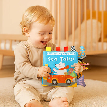 Sensorisches Knister Geschichten Buch für Kleinkinder
