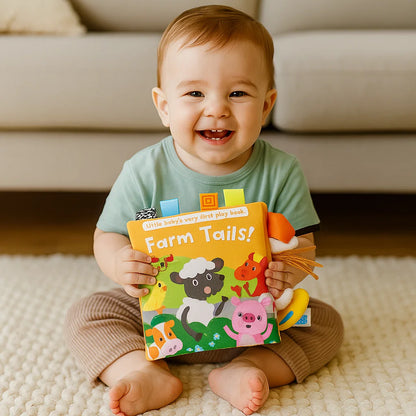Sensorisches Knister Geschichten Buch für Kleinkinder