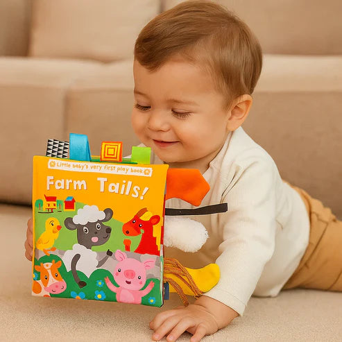 Sensorisches Knister Geschichten Buch für Kleinkinder