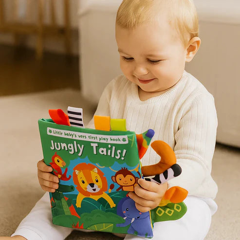 Sensorisches Knister Geschichten Buch für Kleinkinder