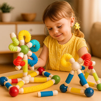 Montessori Formbare Magnetbausteine