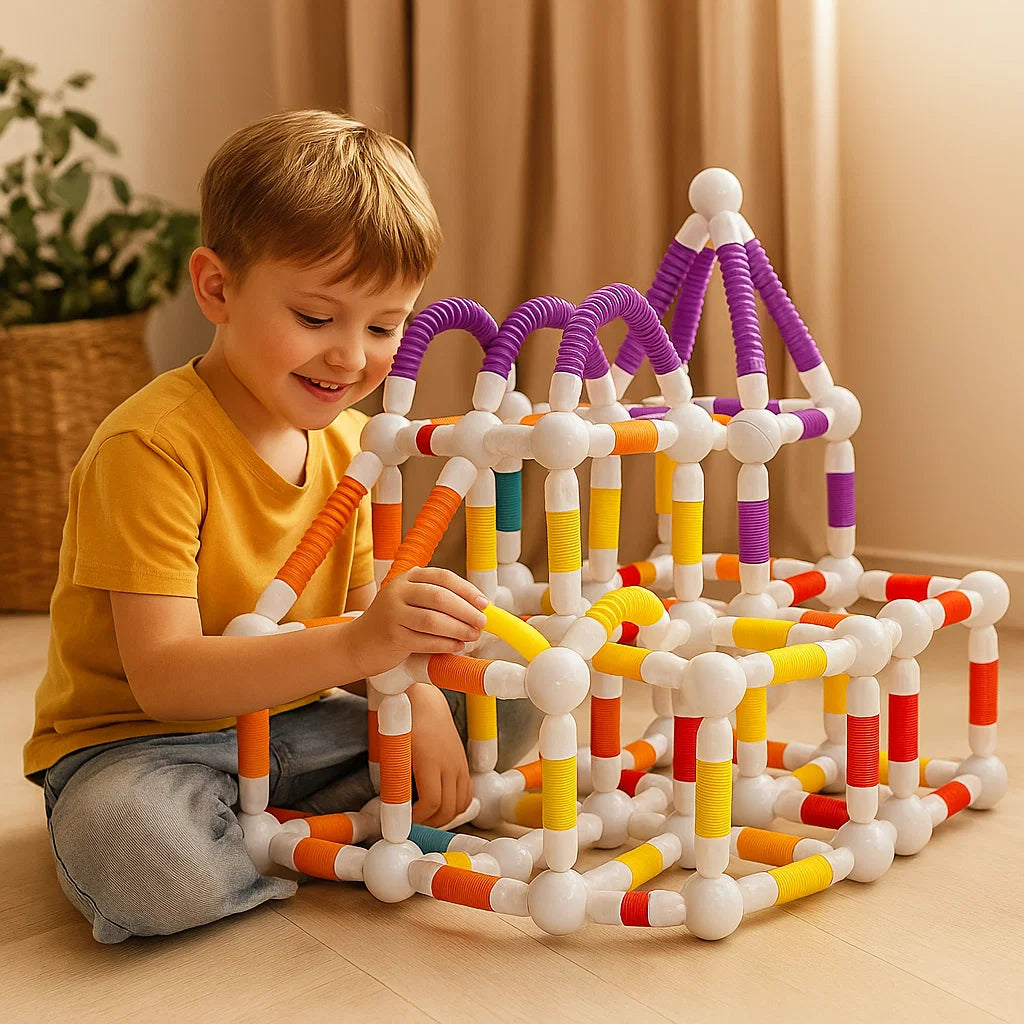 Montessori Formbare Magnetbausteine