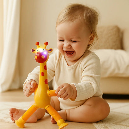 Sensorische Saugnapf Giraffe Baby Spielzeug