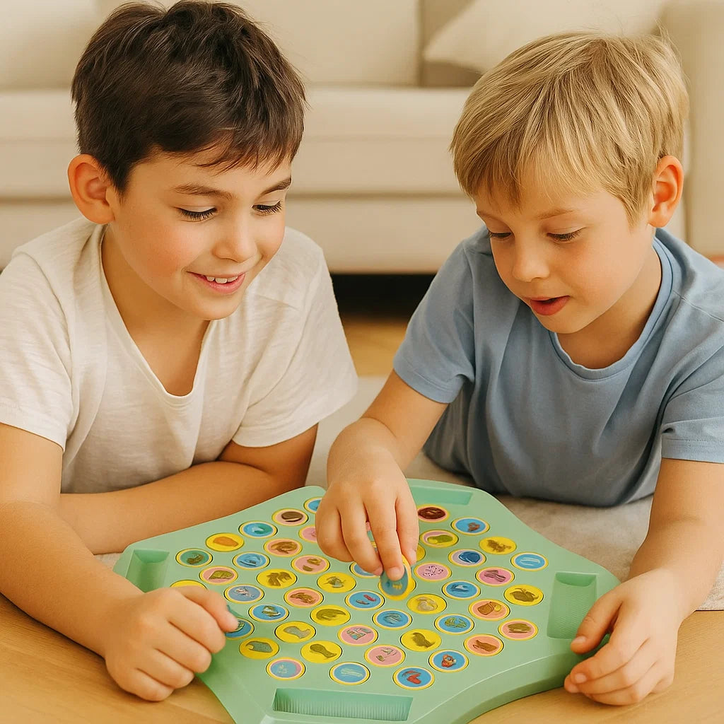Tier Münz Memory Spielboard