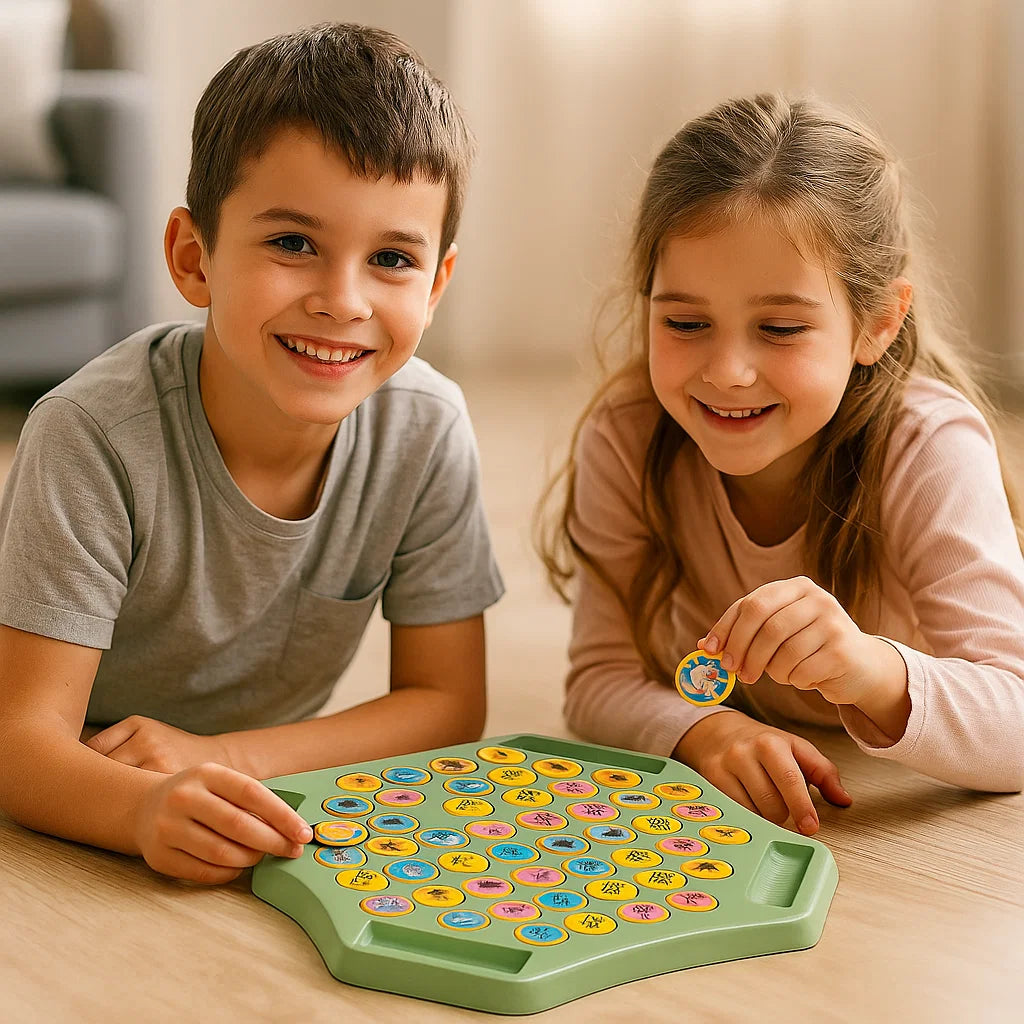 Tier Münz Memory Spielboard