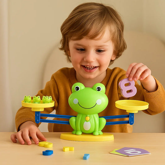 Pädagogische Frosch Waage Kinder Spielzeug - Mathematik leicht gemacht!