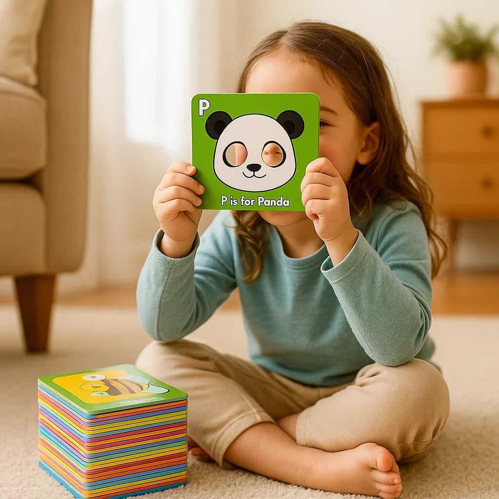 Alphabet Lernkarten mit Tierdesigns