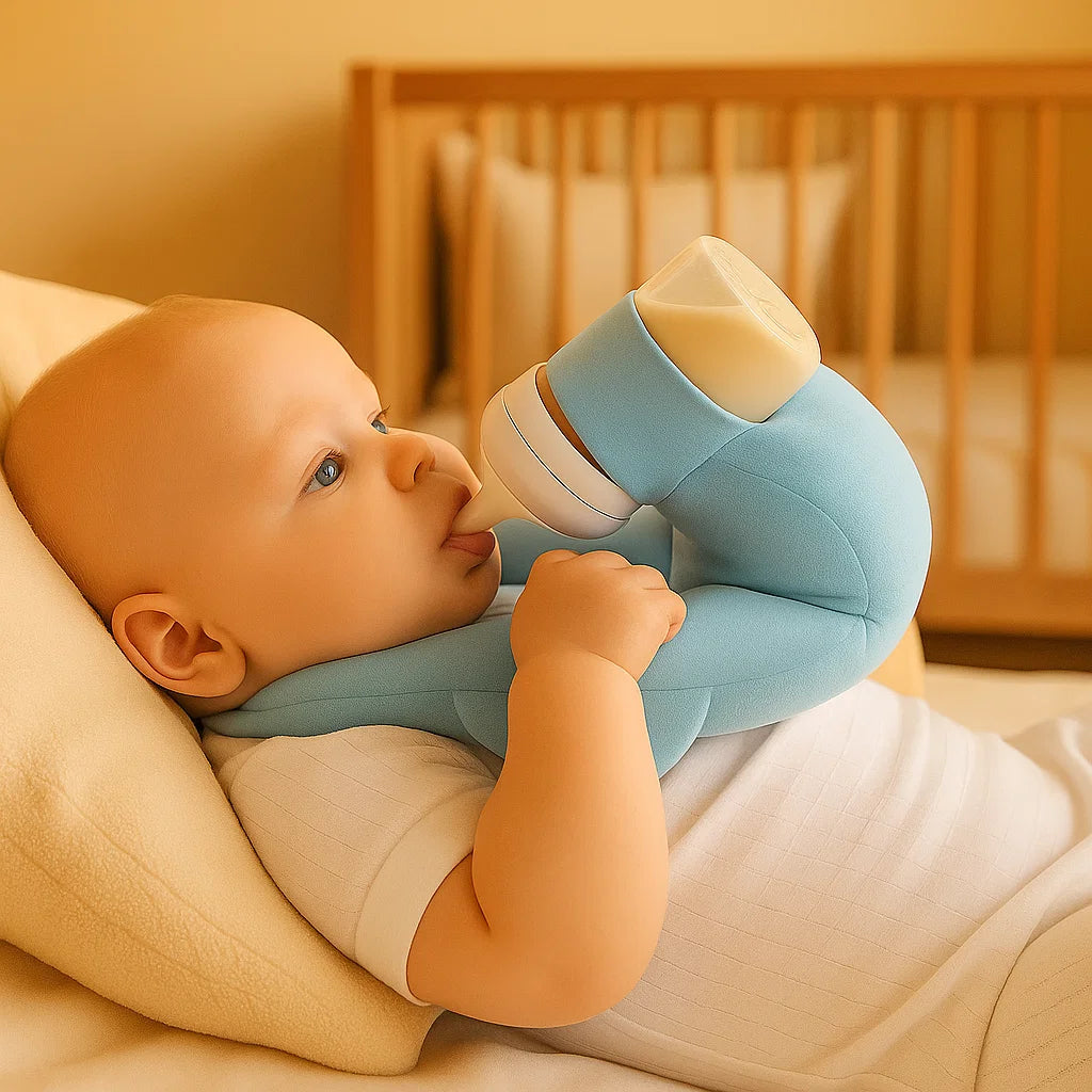 Freihändiges Stillkissen für Babys