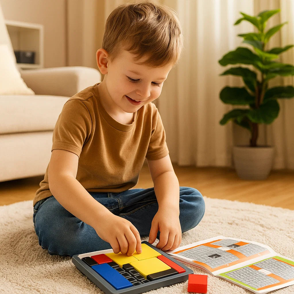 Kreatives geometrisches Block-Puzzlespiel