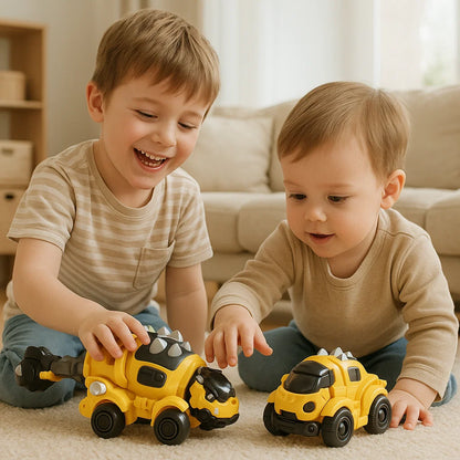 Transformierende Dinosaurier Autos