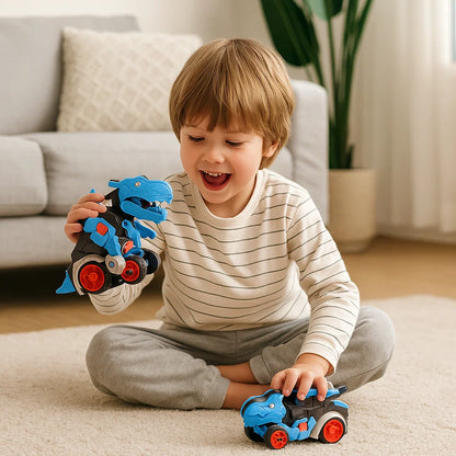 Transformierende Dinosaurier Autos