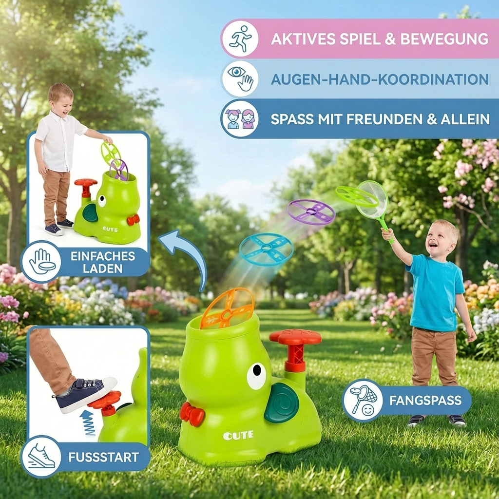 Frisbee Kescher Spielzeug