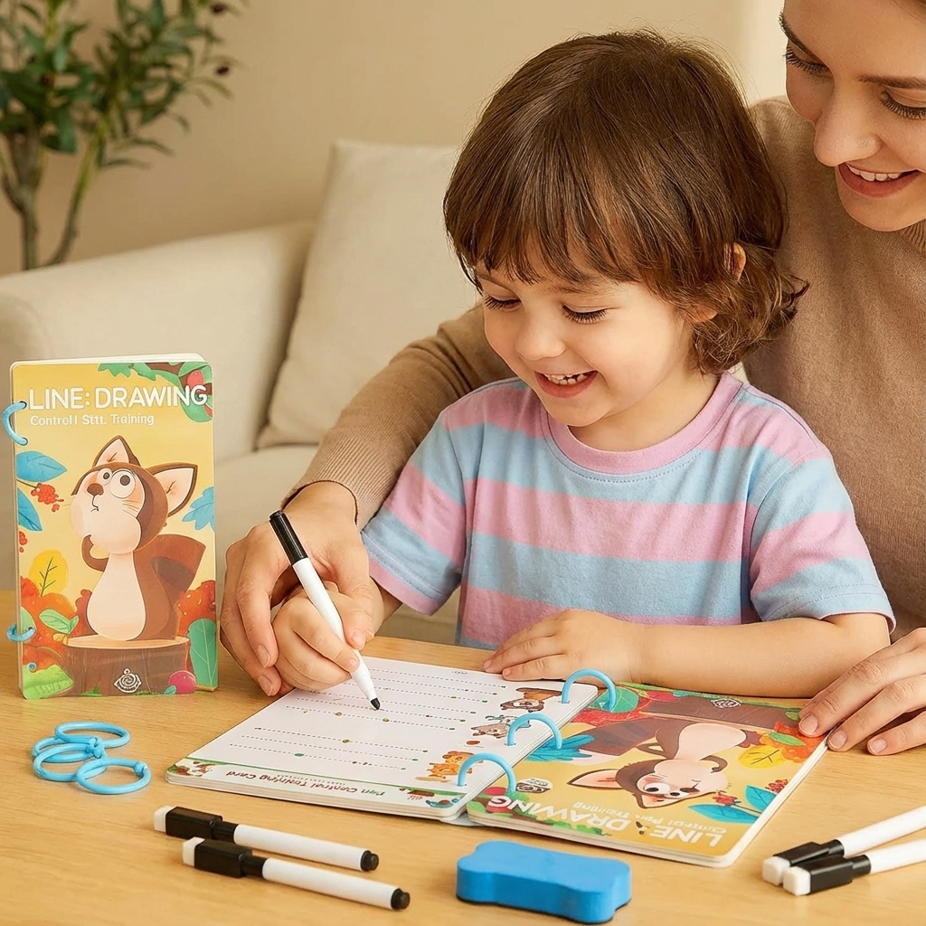 Stift Kontrolle Trainingsbuch für Kinder
