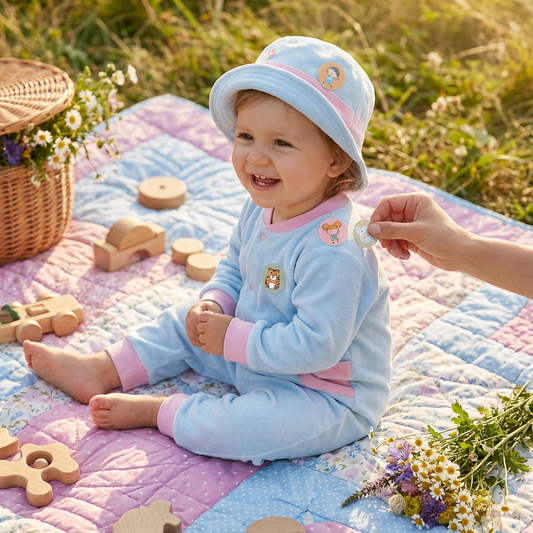 Natürliche Aufkleber zum Schutz vor Mücken für Kinder und Babies (100 Stück)