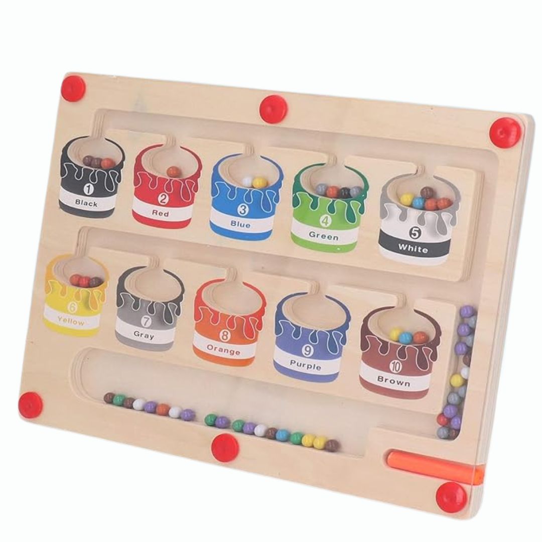 Montessori Magnet Labyrinthe in verschiedenen Designs