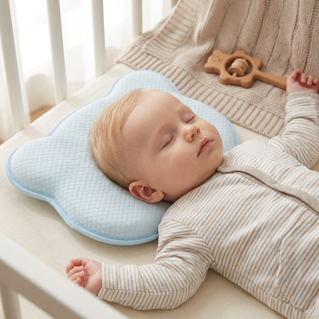 Baby-Stützkissen aus Memory-Schaum für optimalen Komfort